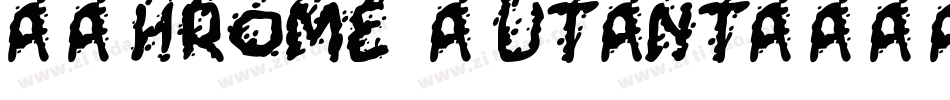YChrome Mutant字体转换